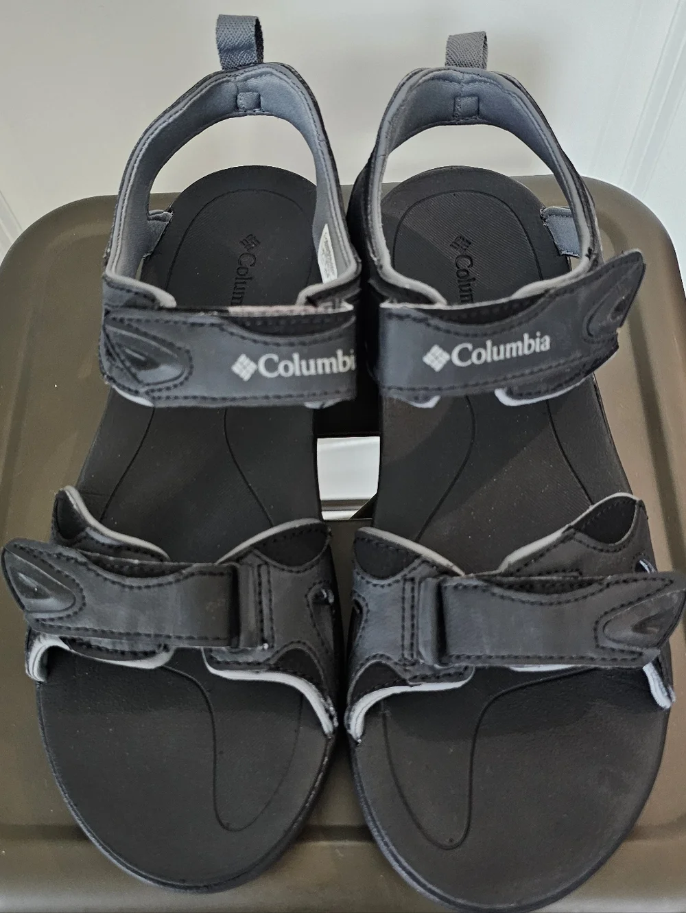 Columbia Sport Sandals Men’s Size 9 Black Outdoor Hiking Comfort Strap